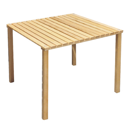 Thrupeak Kamp Masası Ahşap Katlanabilir Çantalı 60x60 cm