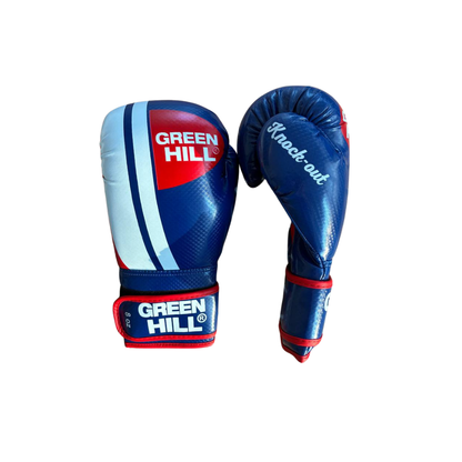 Green Hill Knockout Mavi Boks Eldiveni