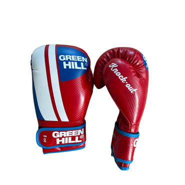 Green Hill Knockout Kırmızı Boks Eldiveni