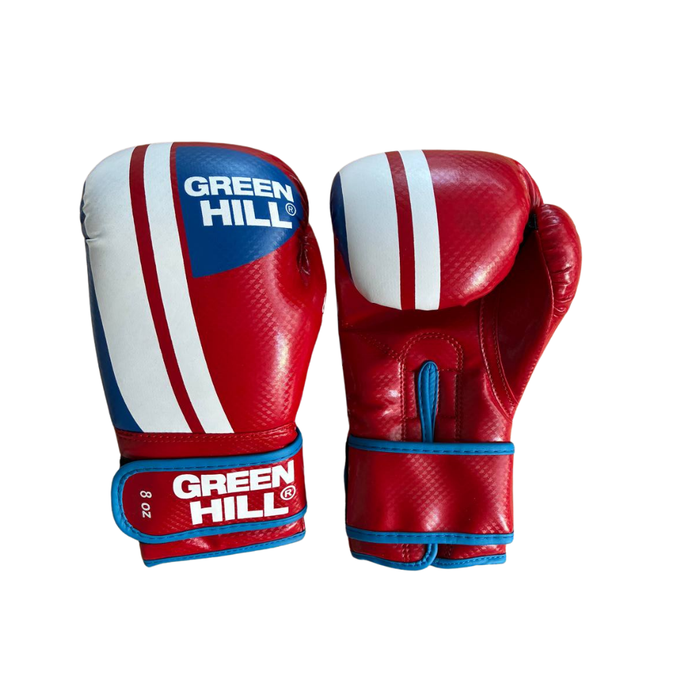 Green Hill Knockout Kırmızı Boks Eldiveni