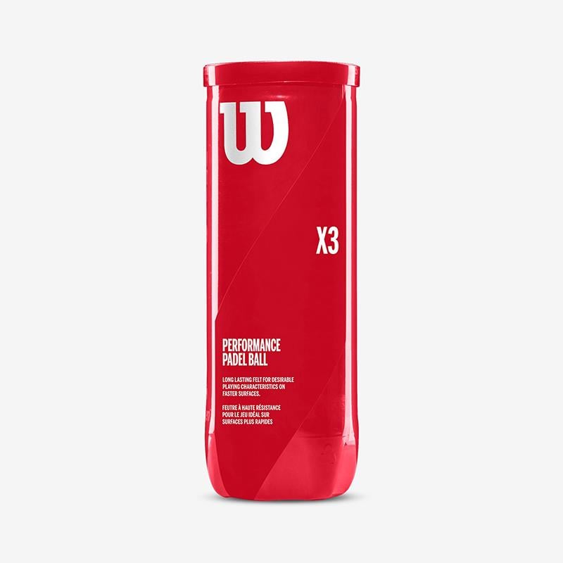 Wilson X3 Performance 3lü Padel Topu